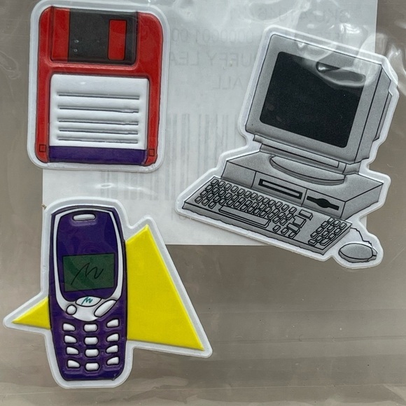 "Techmology" (Technology) Puffy Patch
Stickers by Sarina × Urban Outfitters, NWT - Picture 1 of 5